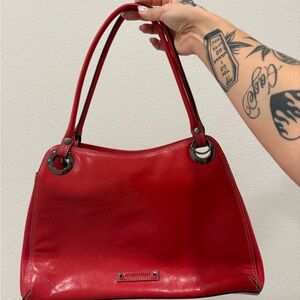 Anne Klein Red Shoulder Bag